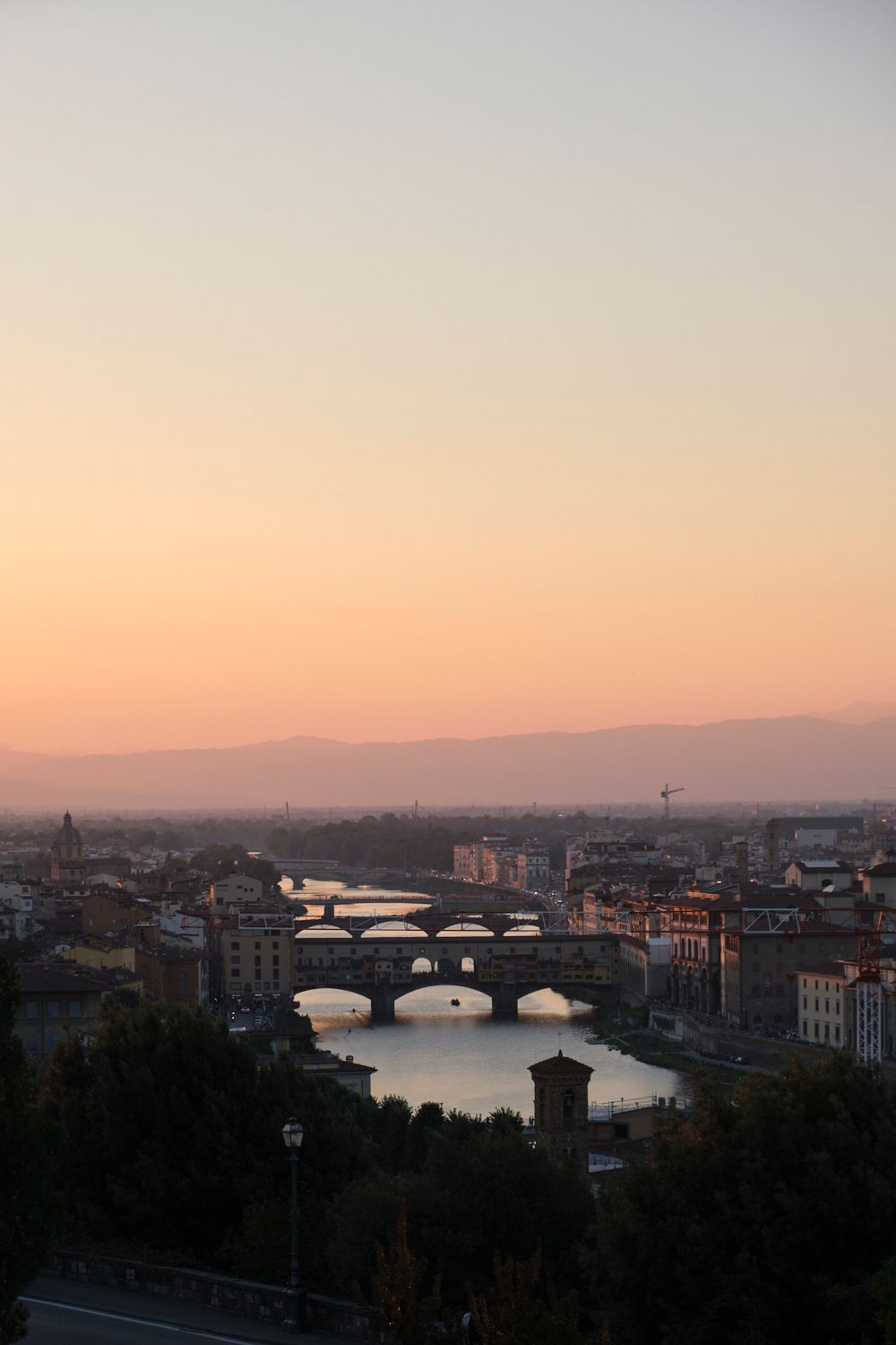 Sunset in Florence